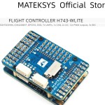 All'ingrosso MATEKSYS H743-WLITE Lite ArduPilot INAV 2-6S controllore di volo 25X25mm OD2mm per aereo multirotore RC ad ala fissa